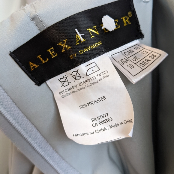 Daymor Couture Gray Mother of the Bride/Groom Dress - Picture 2 of 11